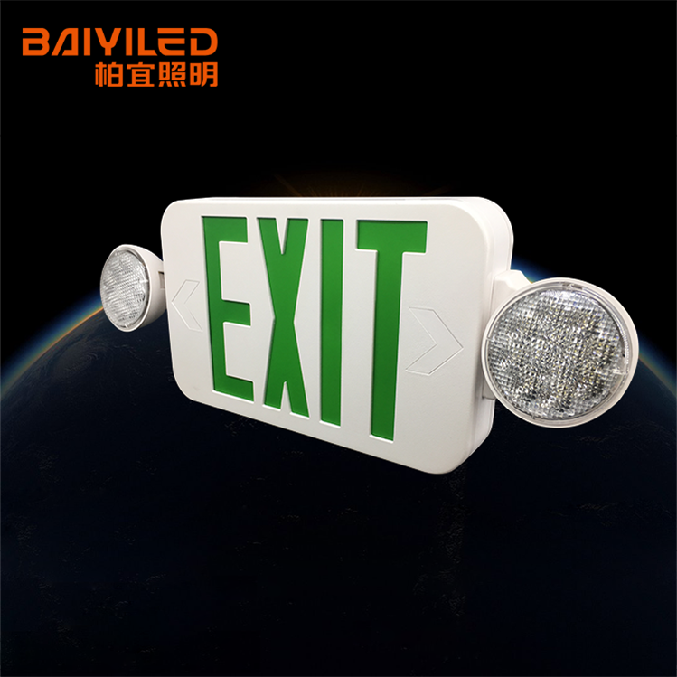 Emergency Light Factory Wall Mounted Perspex Green Fire Sign Portable Led Exit Lamp