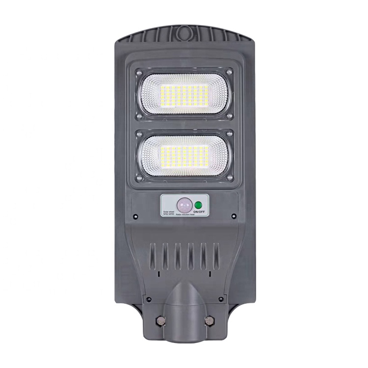 Outdoor High Power Lumens Remote Control Human Body Induction All In One Integrated 150w Solar Led Street Light
