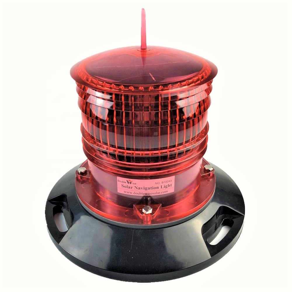 Low price Solar Powered Aviation Obstruction Warning Light