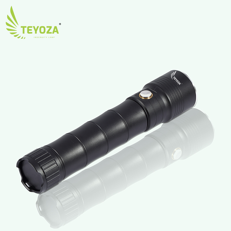 Best Selling High Power Tactical Aluminum Rechargeable led Torch Flashlight
