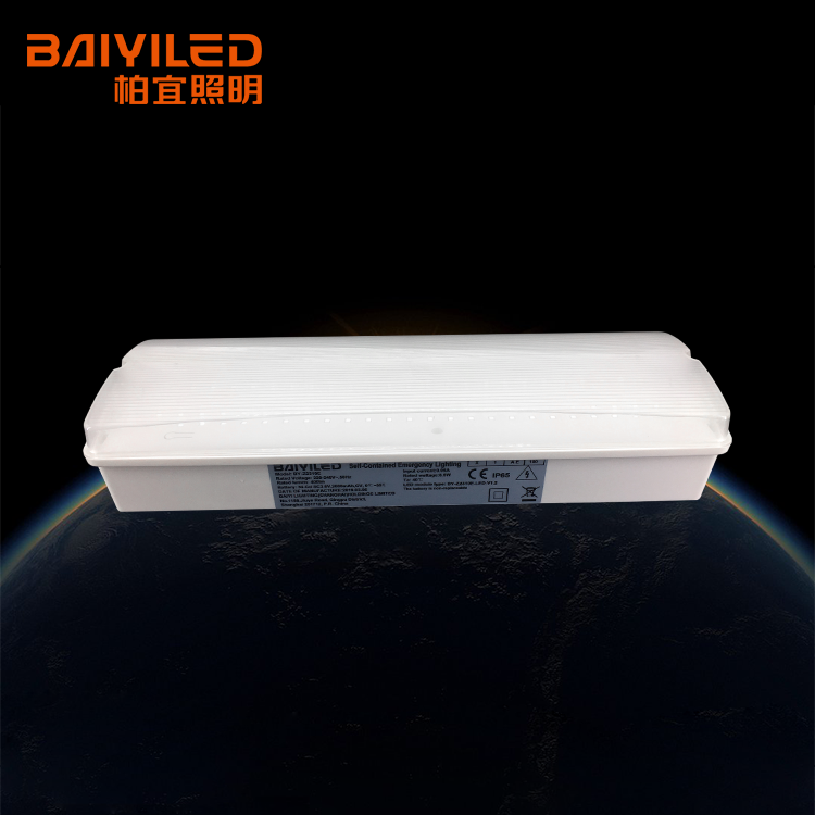 Emergency Light Exit Sign Led 2D Ip65 Surface Ceiling Bulkhead