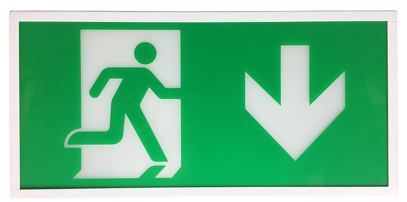Factory price Ce Approved Guard Metal Wall Mounted Emergency Atex Light Exit Sign