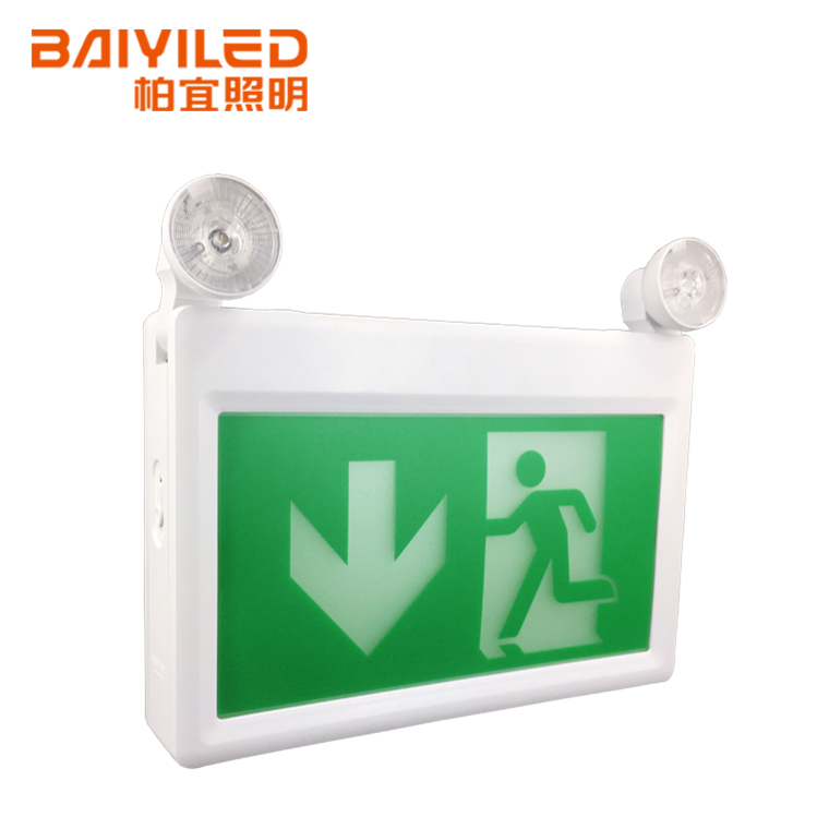 Electrical Emergency Bulkhead Rechargeable Best Quality Symbol Selfcontained Twin Spot Led Light