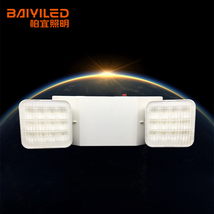 Two Head Spot Exit Sign Led Twin Spotlight Twin Spot Light