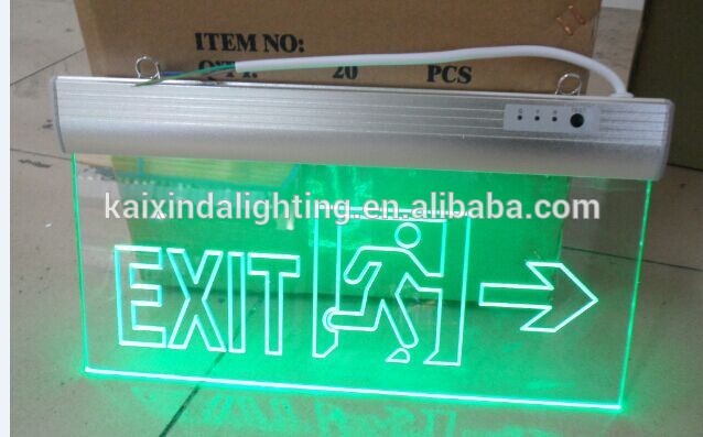 hot sell 4W LED fire emergency exit sign light