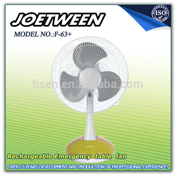 Pedestal solar 12 volt fan light with battery F65