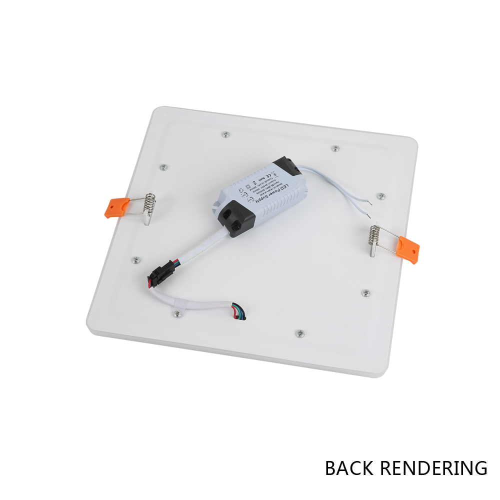 Zhongshan Led Lighting Low Price 3w 6w 9w 12w 15w 18w 24w Super Bright Led Panel Light