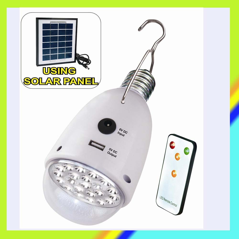 Solar Cell Type and Camping Adventure Emergency Light Usage Hand Operate Lamp