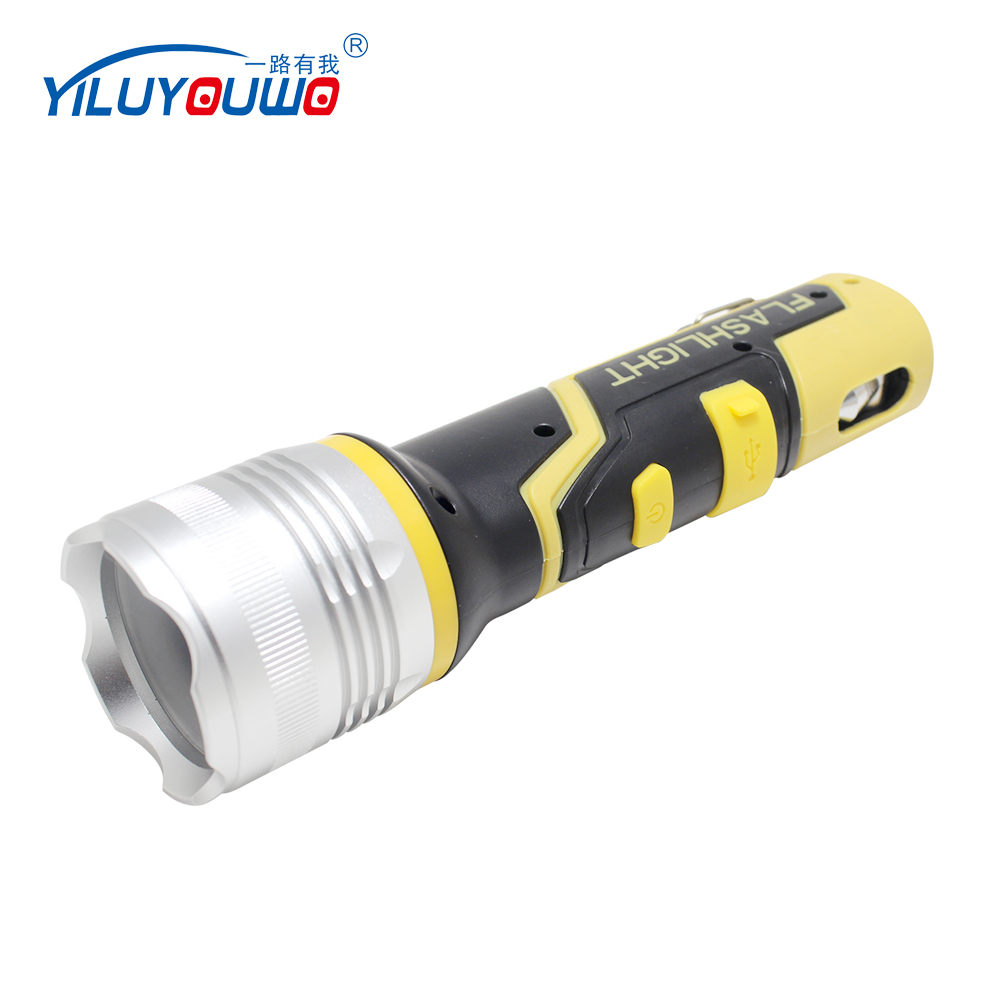 High Power Self Defense Professional Manufactured Multi-Tools Led Focus Light rechargeable led torch