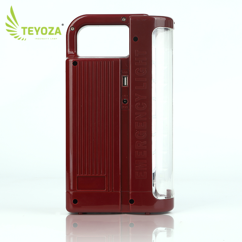 teyoza quality best selling solar portable rechargeable emergency LED light