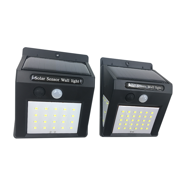 Wall Outdoor Led Solar Security Light With Motion Sensor