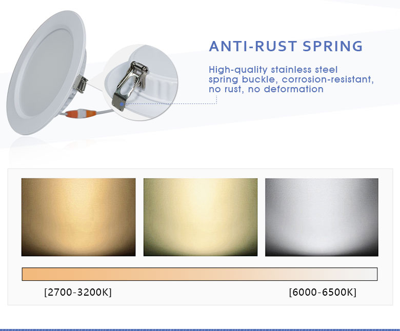 Anern china round led recessed ceiling light lamp fixtures