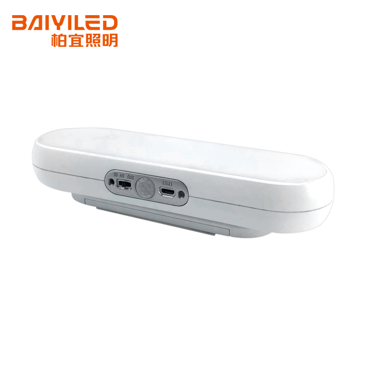 Sensor Switch Pir Motion Rechargeable Under Cabinet Light Led