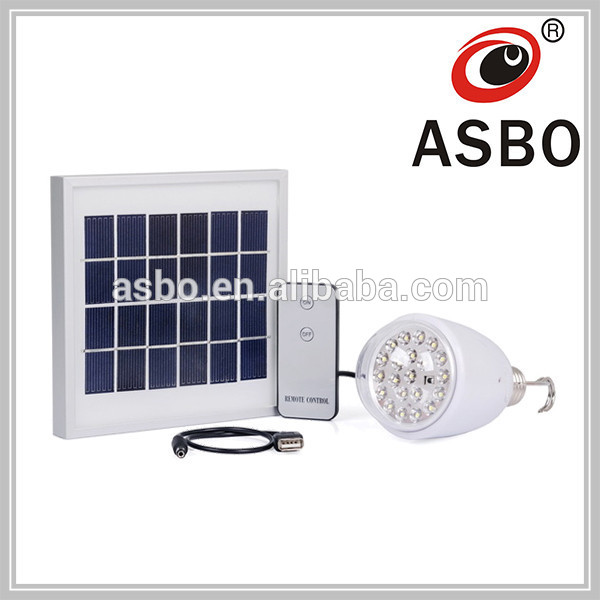 Solar power led 716 rechargeable led emergency light