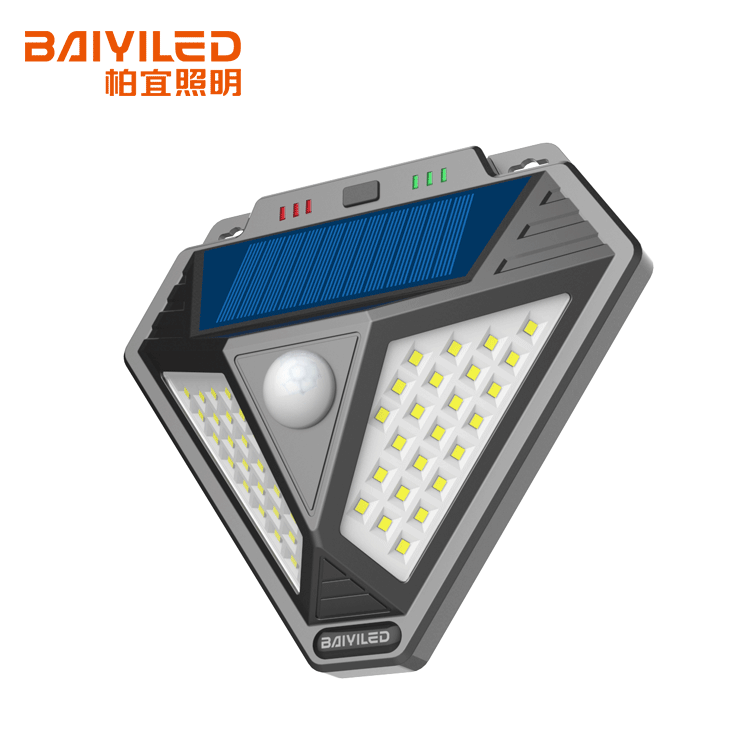 Outdoor Sensor Cob Wall Waterproof 24 Led Solar Light
