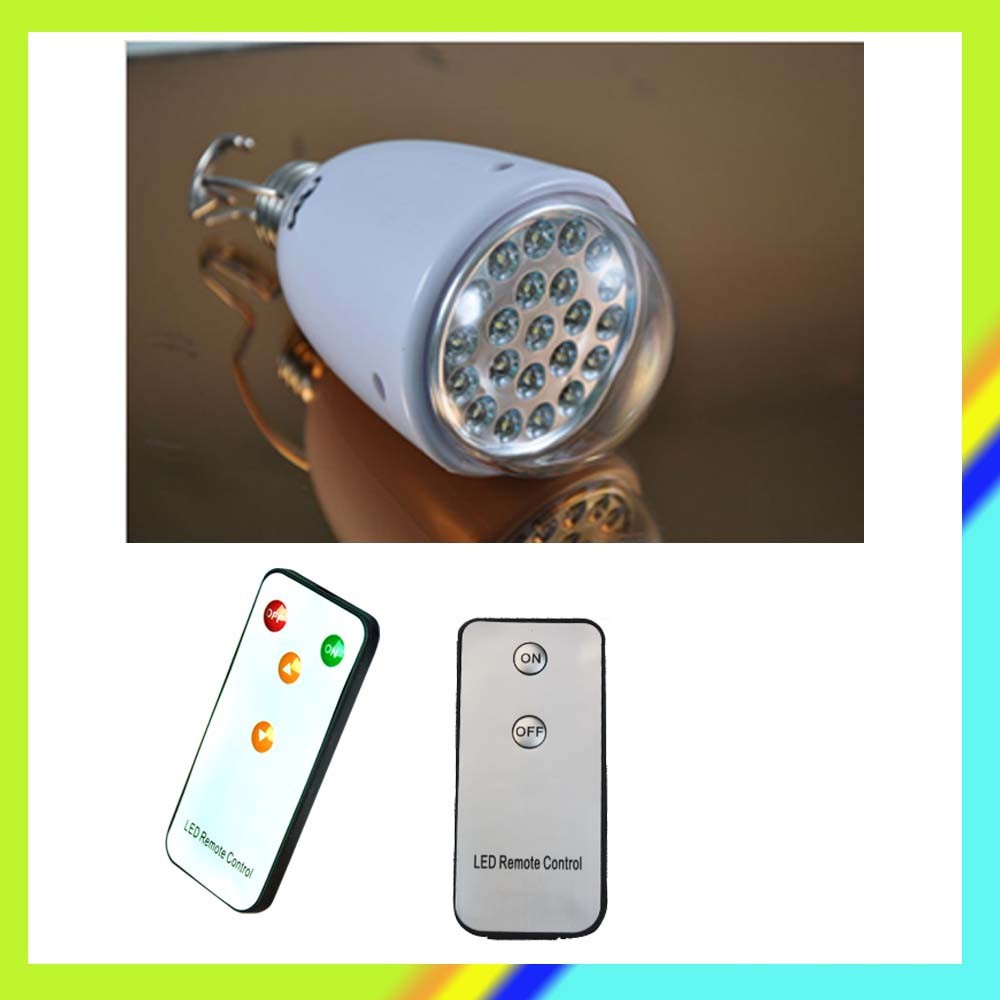 Remote Control 16 LED Rechargeable Emergency Lamp