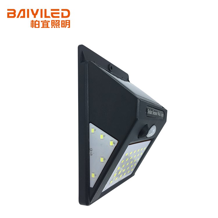 Waterproof Wall Lamp Solar Powered Motion Sensor Light