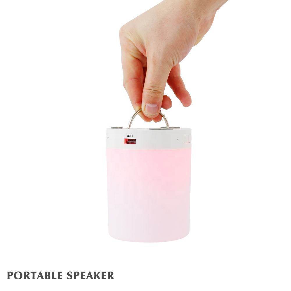 Best Quality Portable Bluetooth Battery Operated Music Speaker with Color Changing LED Light Bulb Indoor Outdoor Bluetooth Bulb