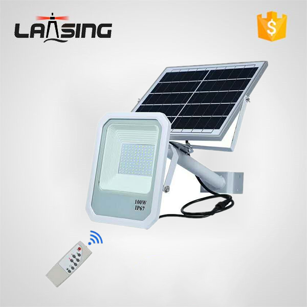 SL-DM-100  High quality  Solar LED flood light remote