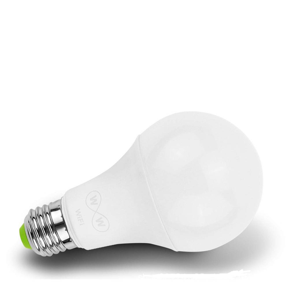 WiFi Smart Bulb 6.5W Google Home Alexa Tmall Genie Voice APP Control Single color Intelligent Lamp