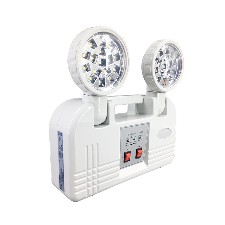 Lead Acid Double Rechargeable Led Cb Approved Emergency Twin Spot Light