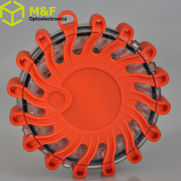 Non Rechargeable 16 Led Mini Flashing Led Warning Light