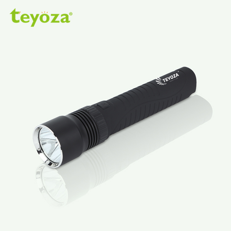 10W USB Rechargeable Portable torch  High lightness Powerful Waterproof LED  flashlight