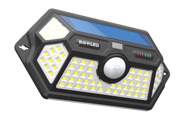 Motion Sensor Night Wall Mounted Solar Led Light