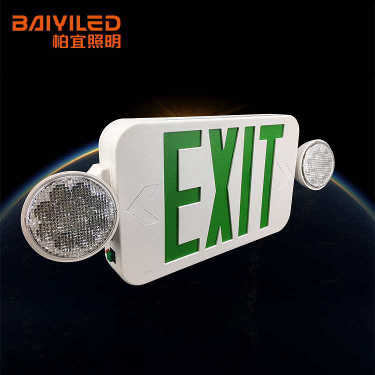 Manual Test Exit Ip54 Rechargeable Inspection Emergency Light Led With Battery Backup