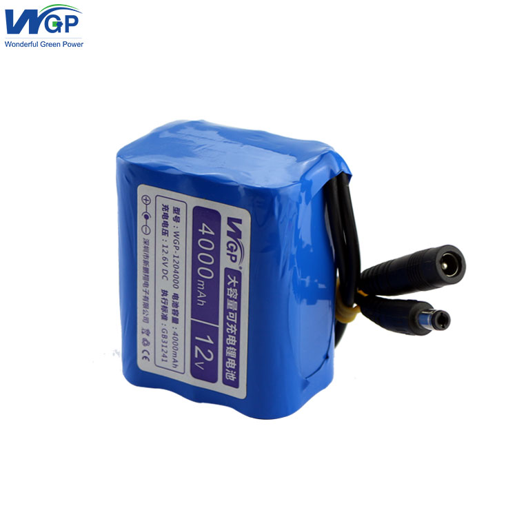 11.1v  4.4Ah 3S2P 18650 Rechargeable Li-ion  Lithium Ion Battery for Led Light Batteries