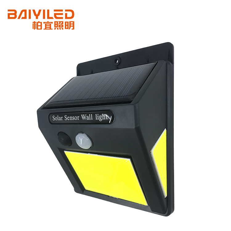 18650 Battery Motion Sensor Security Pir Small Solar Led Light