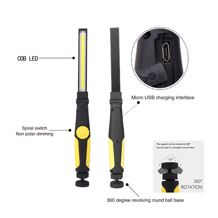 Folding Outdoor Construction Great For Home Garage Camping Emergency Led Work Light