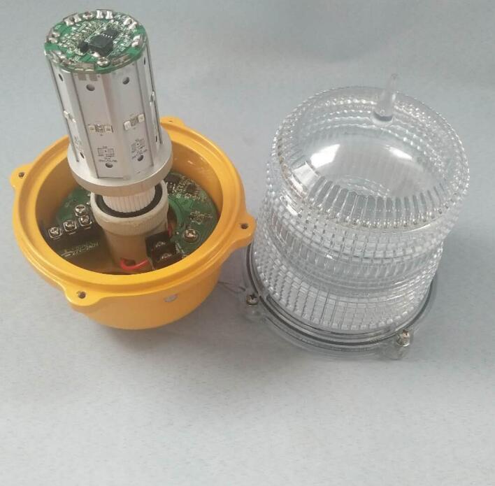 DL10SE E27 type base  low intensity single red aircraft warning aviation obstruction light