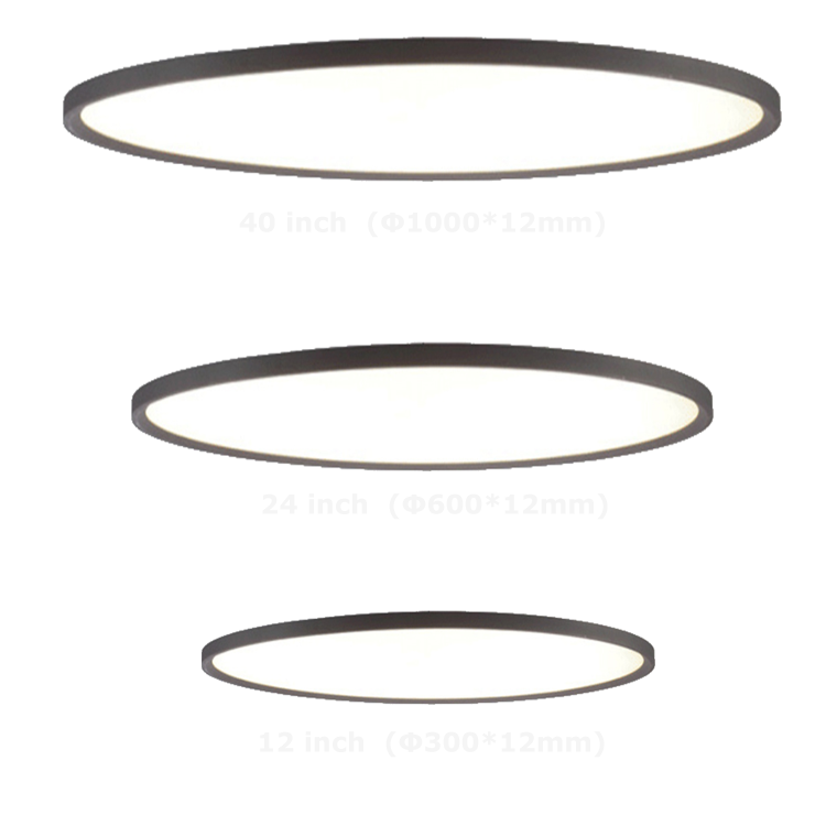huge round LED panel lights for office