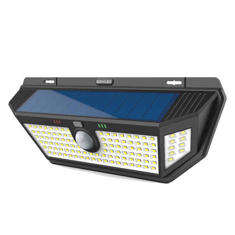 Stone Metal Garden Led Solar Power Lantern