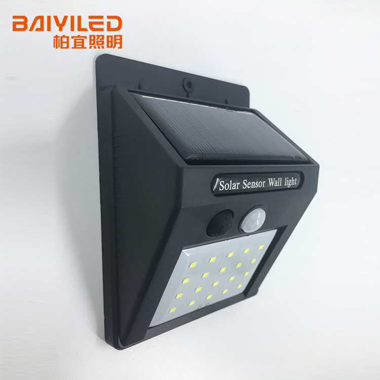 Light Powered Solar Lamp Outdoor Wall Mount