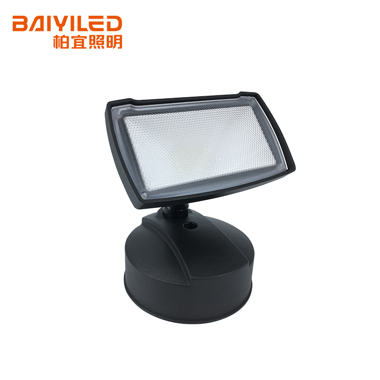 10W Solar Flood Fixture 1500 Watt Led Security Light With Motion Sensor