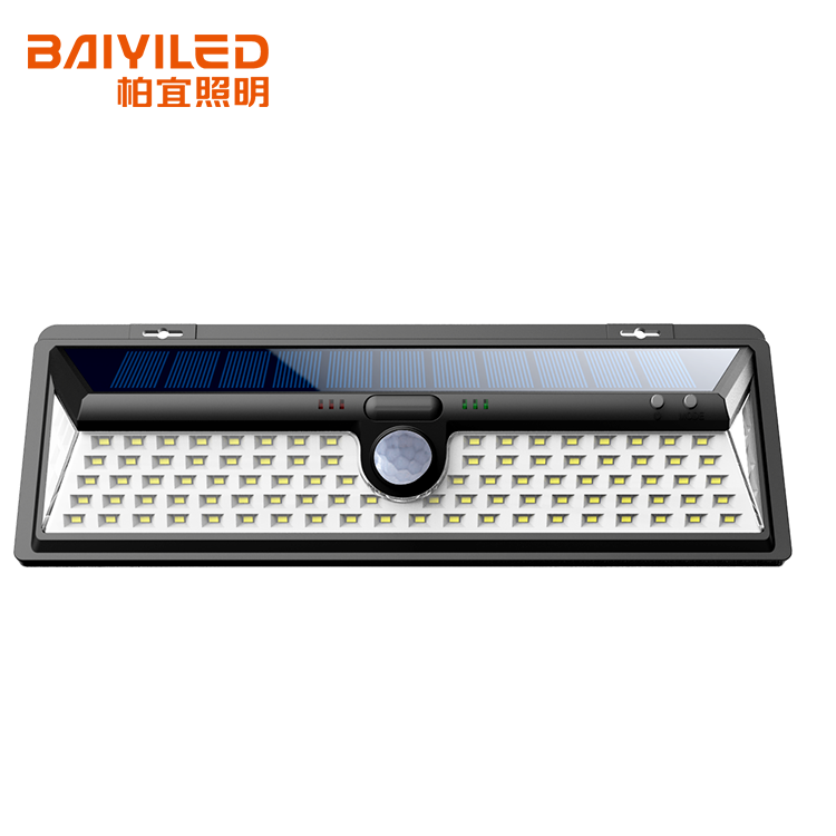 Shed Led Solar Power Pir Motion Sensor Wall Light