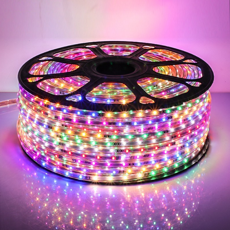 Shanghai Factory Flat Uv  Chasing Led Rope Light