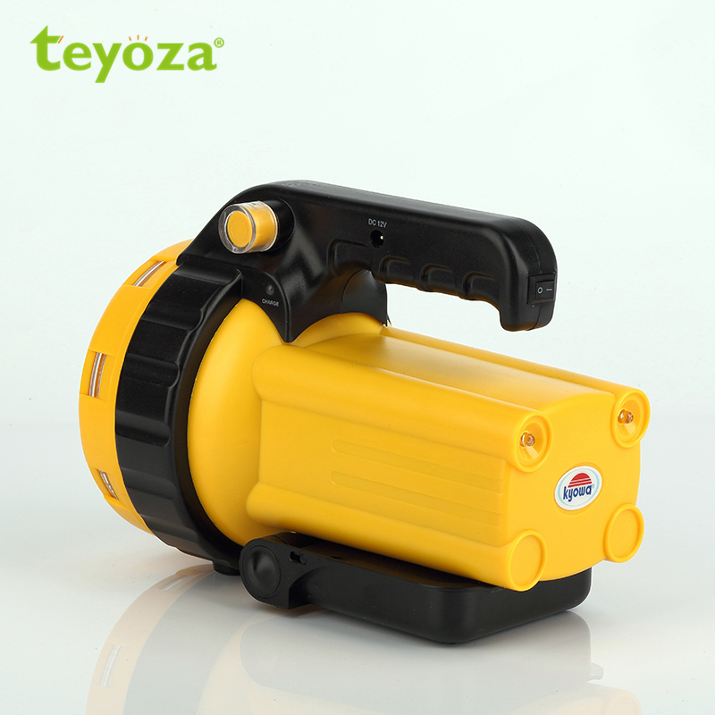 Stock price new emergency camping light weatherproof rechargeable super bright led spotlight