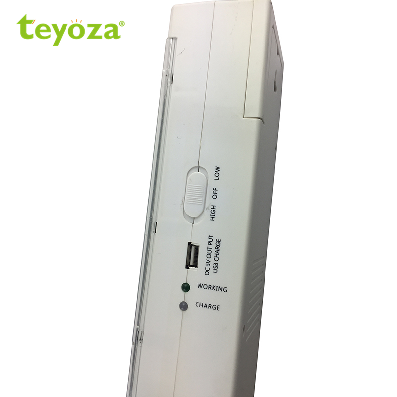 Portable Rechargeable LED Wall Mount Stand Emergency Light