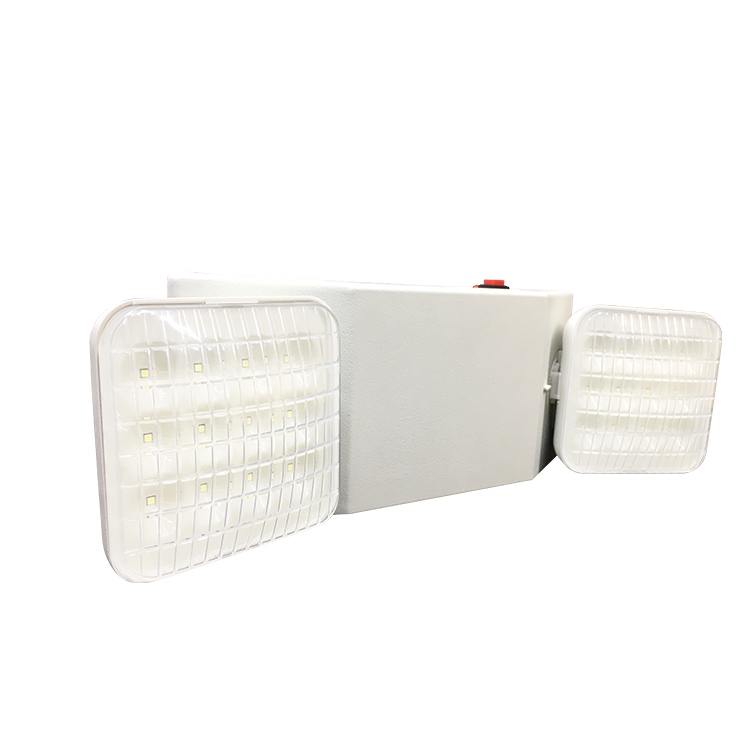 Emergency Adjustable Head 3 Hour Led Twin Spot Light Fitting