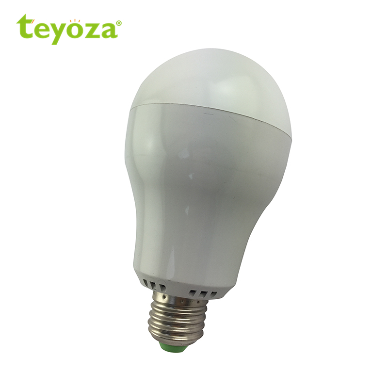 teyoza fashionable rechargeable emergency 12w LED bulb with fireproof