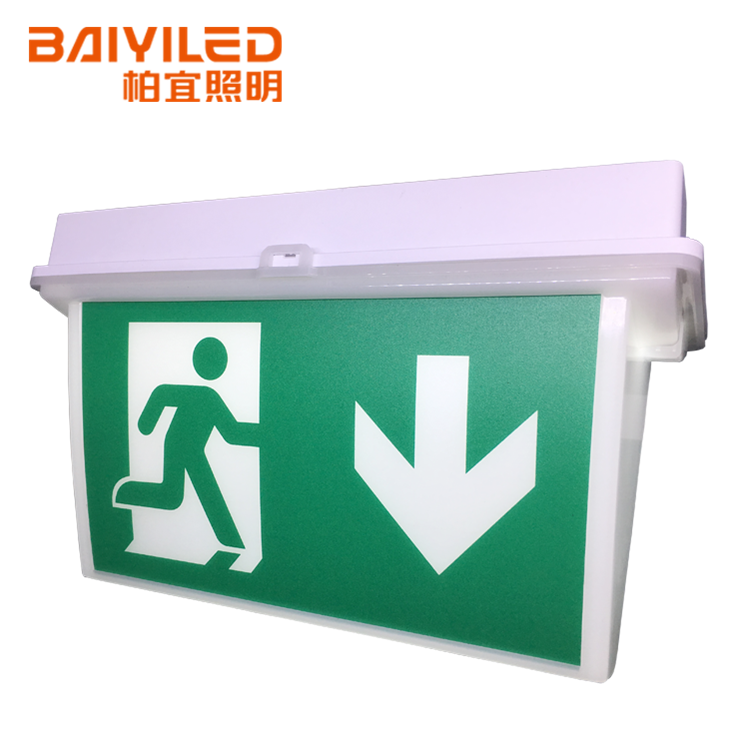 Running Man Exit Emergency Illuminated Arrow Led Christmas Light Sign Neon Flex