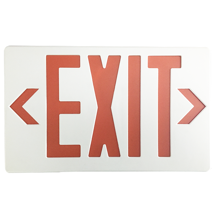 Exit North America Sign/emergency Light Battery Backup Ni-cd Led Emergency Sign With Ce