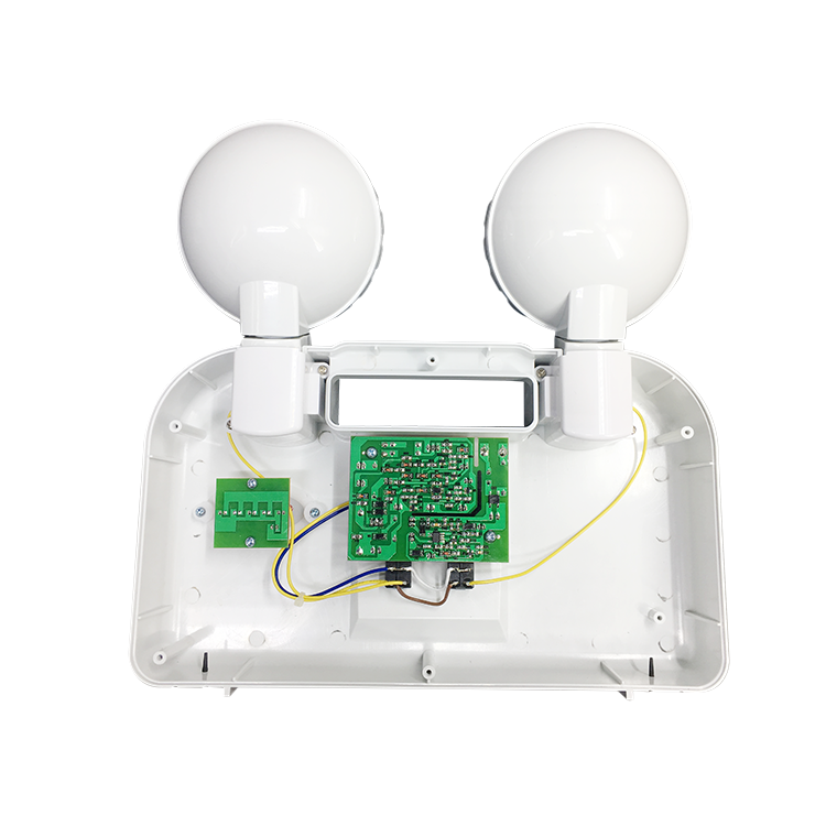 And Exit Sign Rechargeable Luminaire Emergency Light Twin Spot 2 X 3 W Led