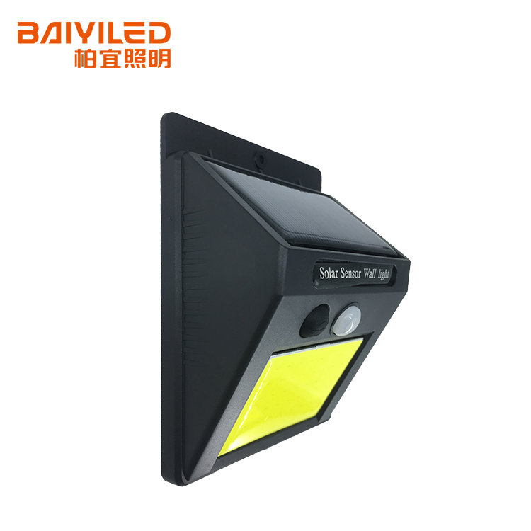 Wall Solar Outdoor Led Motion Sensor Night Light