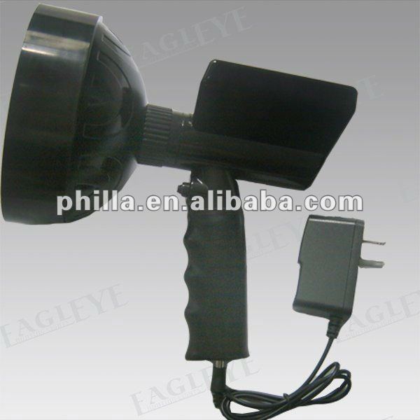 Super Portable Lighting Cree 10W LED Hand Held Spotlight 150mm for Fisherman,Hunters,Farmers,Camping