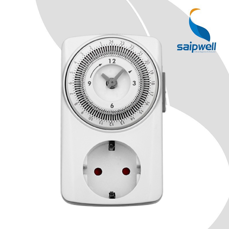 SAIP/SAIPWELL Hot Sale Electric Mechanical Daily Timer Mini Time Switch