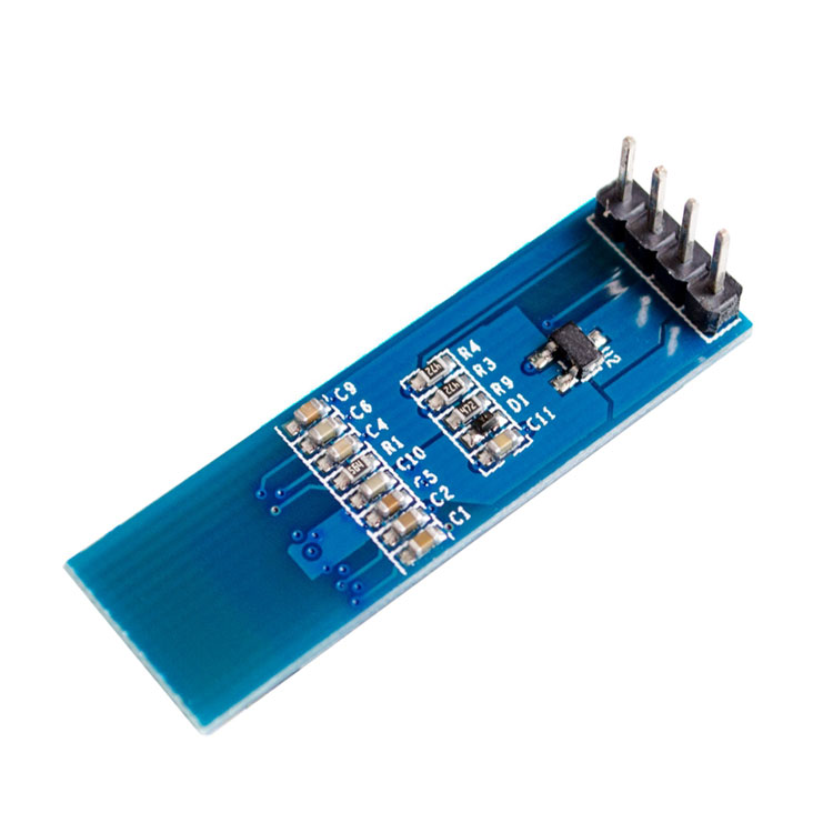 0.91 in Blue And White 128*32 IIC I2C OLED 0.91 Display Module